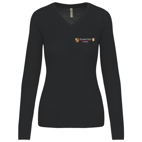 Pull col V Femme Auvergne
