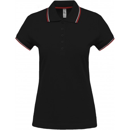 Polo manches courtes femme Paris