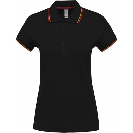Polo manches courtes femme Paris