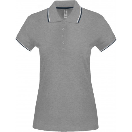 Polo manches courtes femme Paris