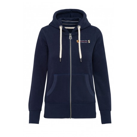 Sweat shirt vintage zippé Femme