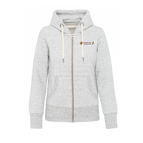 Sweat shirt vintage zippé Femme