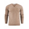 Pull Col V homme Mérinos Atlantique