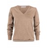 Pull Col V Femme Mérinos Atlantique