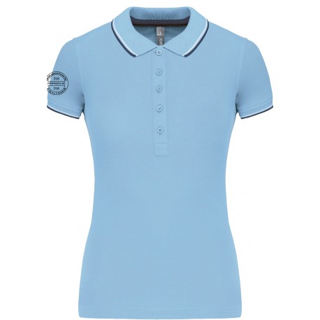 Polo manches courtes femme Atlantique