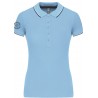 Polo manches courtes femme Atlantique