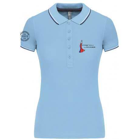 Polo manches courtes femme Atlantique