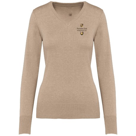 Pull Col V Femme Bretagne