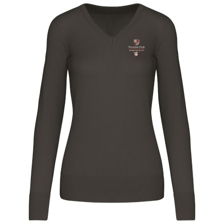 Pull Col V Femme Bretagne