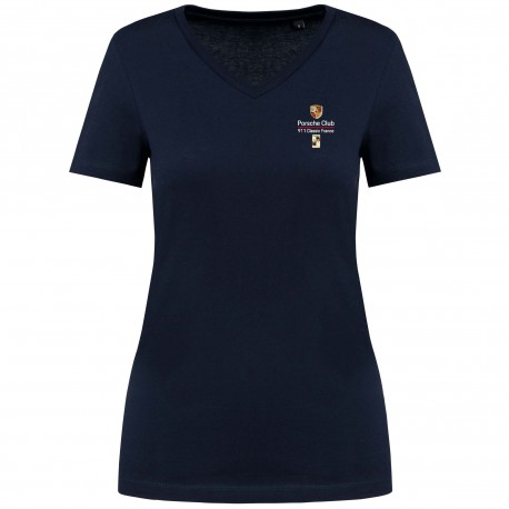Tee shirt Supima V Femme 911
