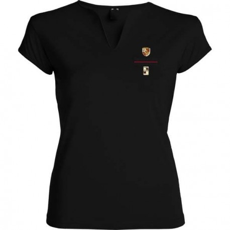 Tee shirt V Femme 911