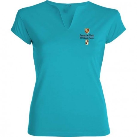 Tee shirt V Femme 911