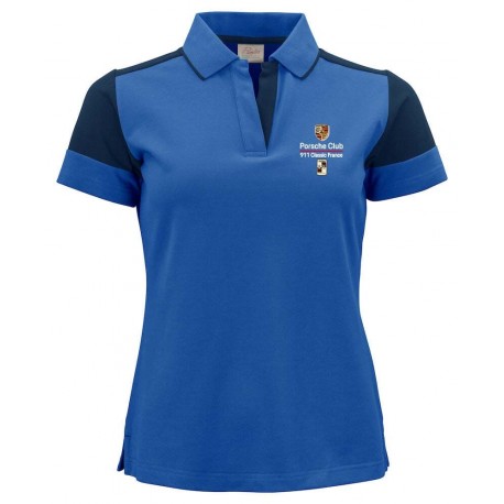 Polo bicolore Femme 911
