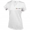 Tee shirt col V Femme Savoie