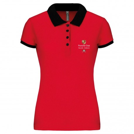 Polo bicolore Femme PCNC
