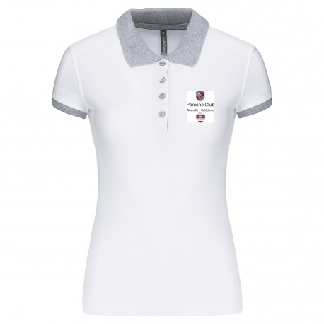 Polo bicolore Femme PCNC