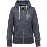 Sweat shirt vintage zippé Femme PCNC