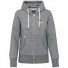 Sweat shirt vintage zippé Femme PCNC