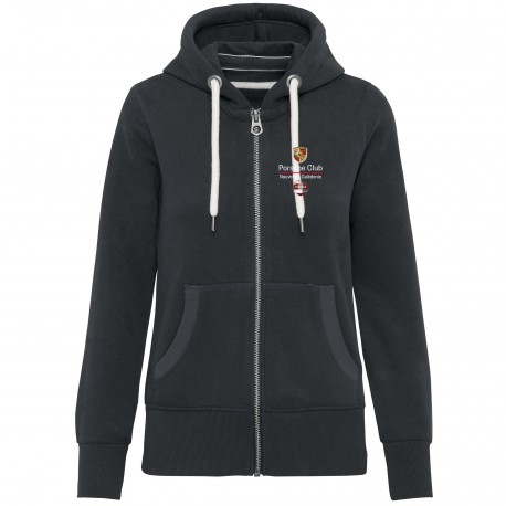 Sweat shirt vintage zippé Femme PCNC