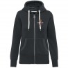 Sweat shirt vintage zippé Femme PCNC