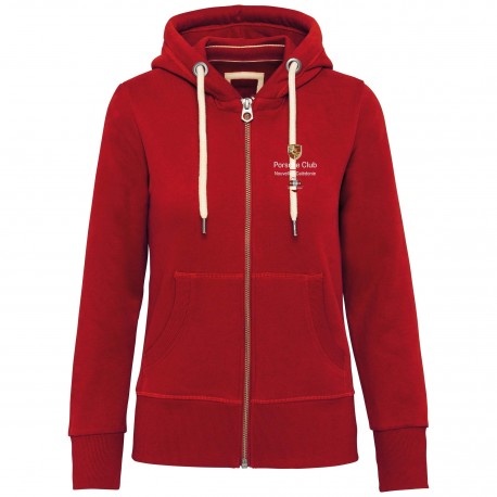 Sweat shirt vintage zippé Femme PCNC