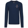 Pull col V Homme Champagne