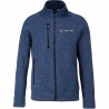 Veste polaire tricotée Chinée Homme Alsace