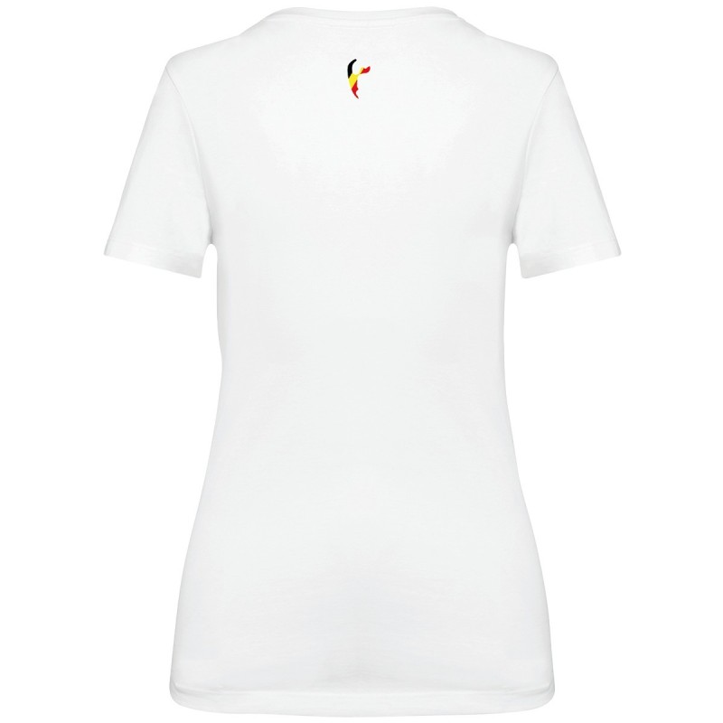 Tee shirt Supima col O Femme 30 ans Francorchamps