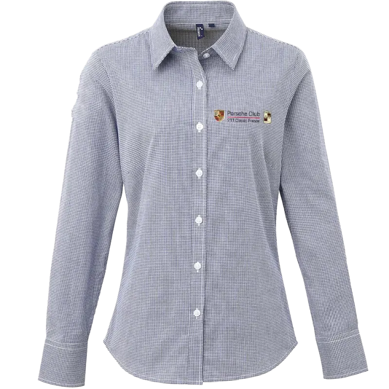 Chemise à carreaux Femme Porsche 911