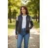 Sweat bicolore zippé Femme Porsche