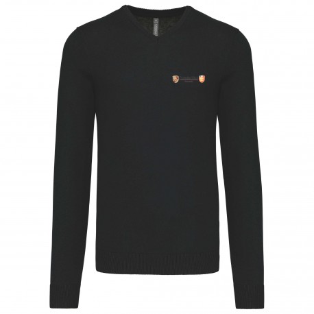 Pull col V Homme Normandie