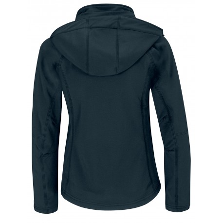 Veste Softshell capuche amovible femme