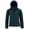 Veste Softshell capuche amovible femme