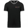 Tee shirt maille piquée homme Bourgogne