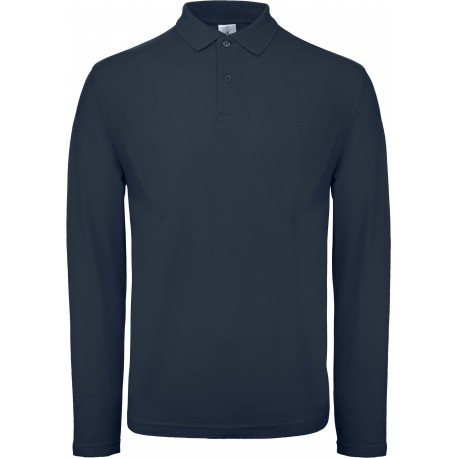 Polo manches longues homme