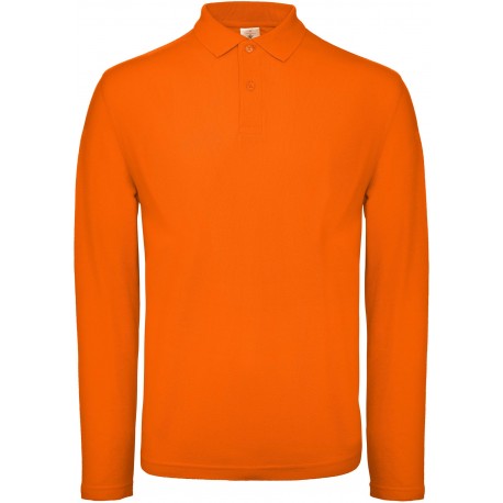 Polo manches longues homme