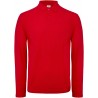 Polo manches longues homme