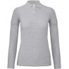 Polo manches longues femme