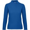 Polo manches longues femme
