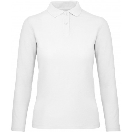 Polo manches longues femme