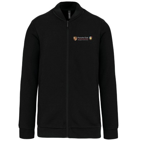 Veste molleton zippé homme