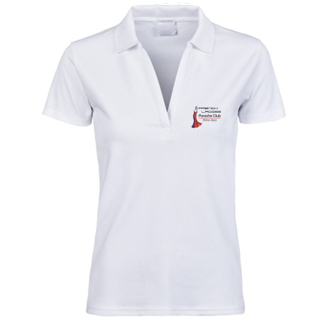 Polo col V Femme PCRA