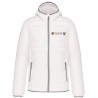 Doudoune Capuche Femme Bourgogne