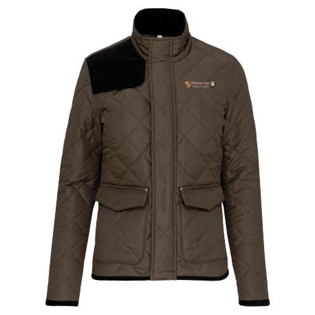 Veste matelassée Femme Bourgogne