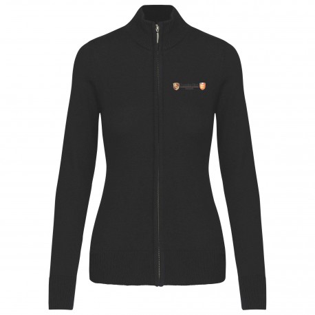 Cardigan zippé Femme Normandie